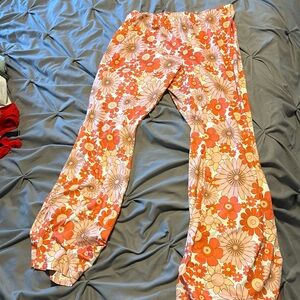 Floral Flare leggings